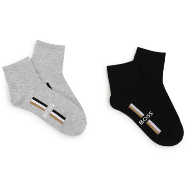 Set de calcetines BOSS negro/gris para niño